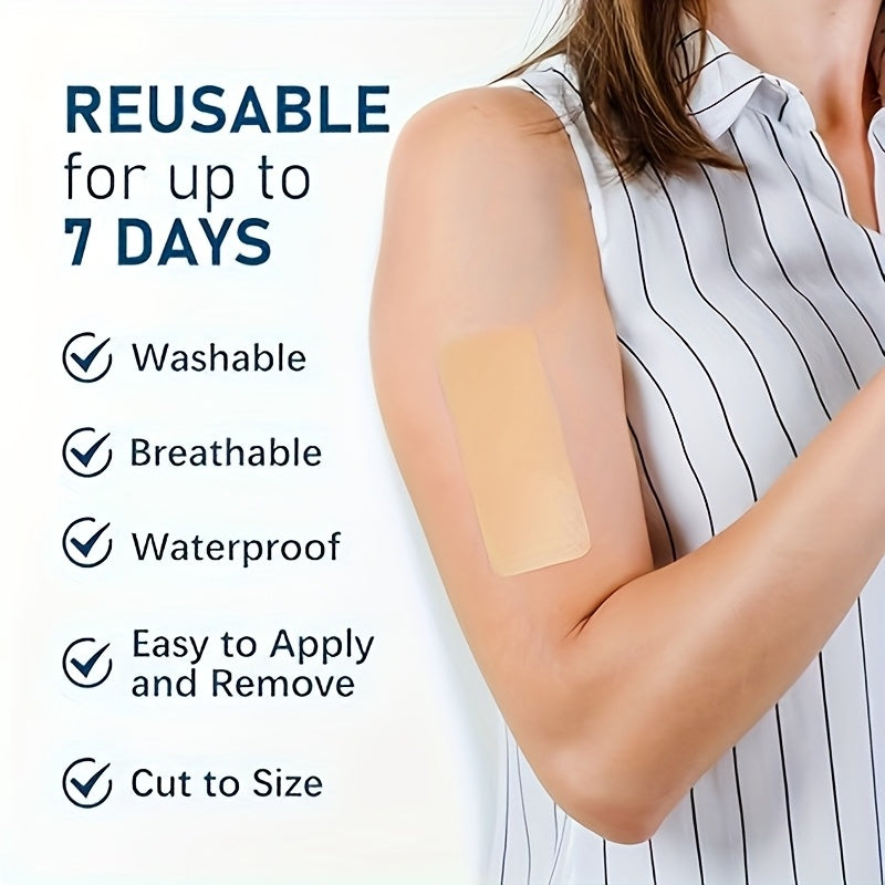 Light Beige Scar Cover Patch - Lightweight, Invisible & Natural for Daily Use, Seamless Adhesion, Long-Lasting Concealer for Scars and Blemishes