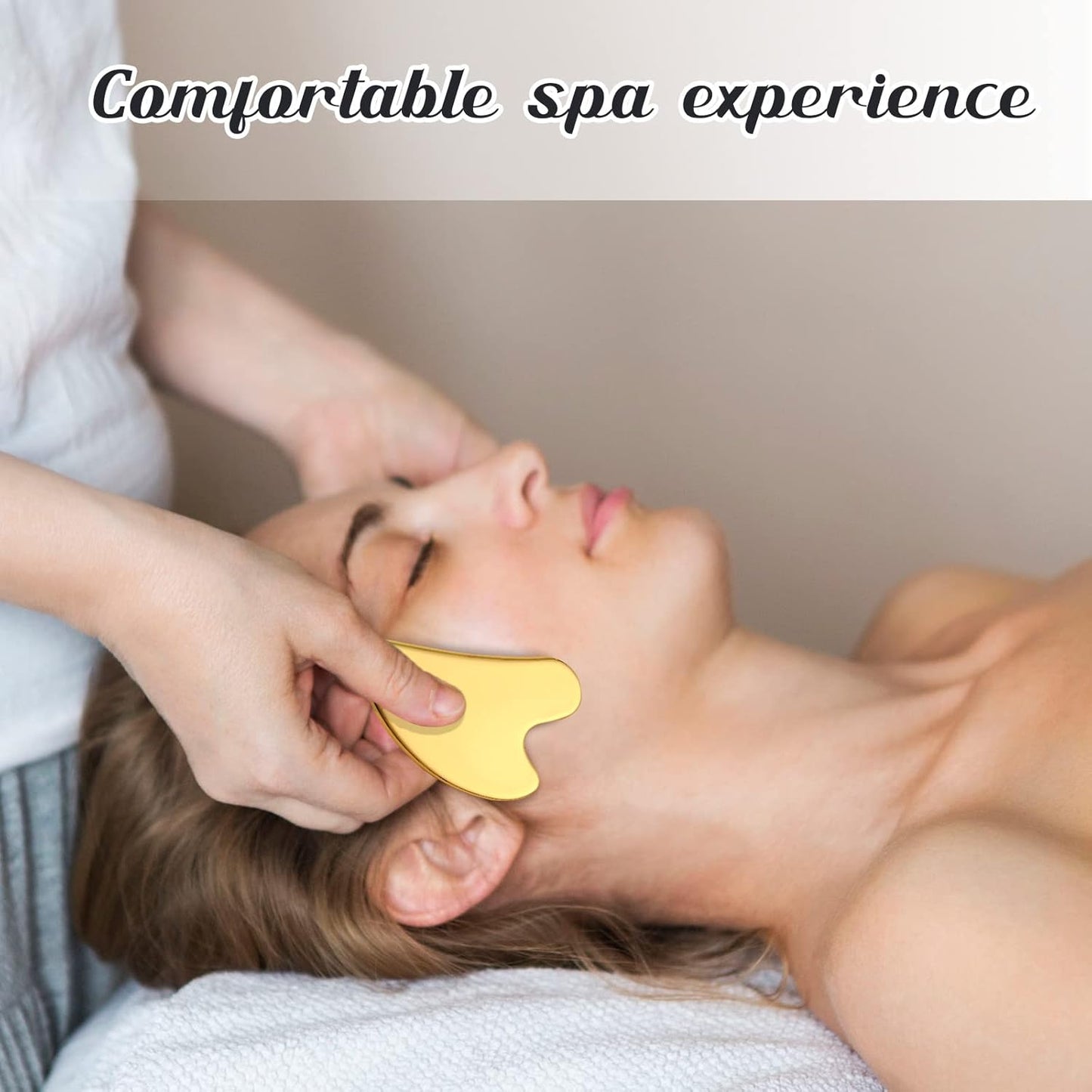 Stainless Steel Gua Sha Facial Tools Mother's Day Self Care