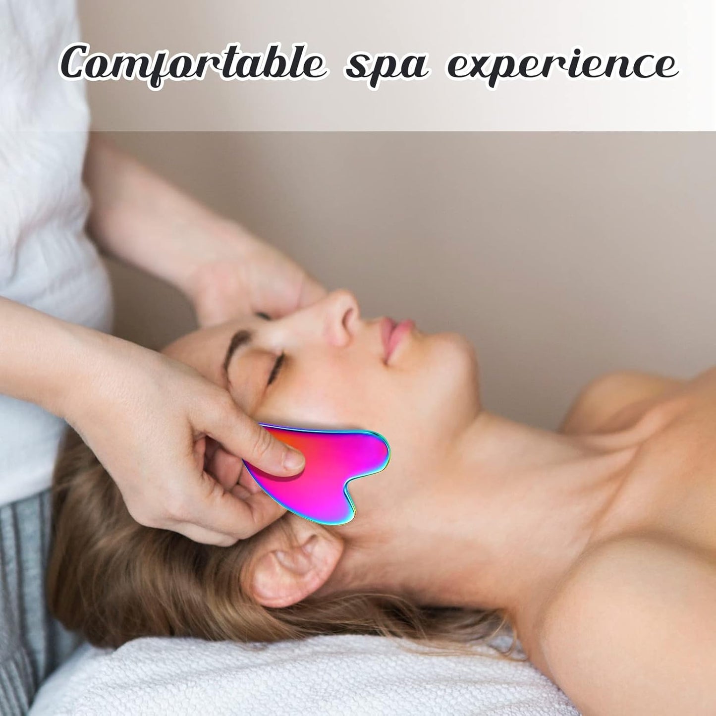 Stainless Steel Gua Sha Facial Tools Mother's Day Self Care