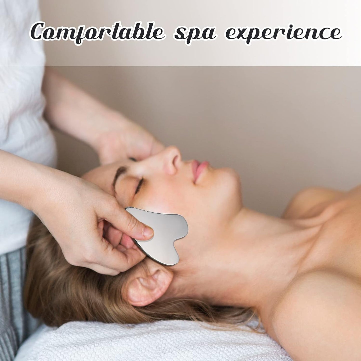 Stainless Steel Gua Sha Facial Tools Mother's Day Self Care