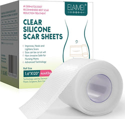Clear Silicone Scar Sheets, Scar Away Scar Tape,