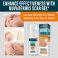 Silicone Scar Sheets - Dermatologically Tested in USA - As Surgical Cream, - 4 pack 5.7"x1.57"