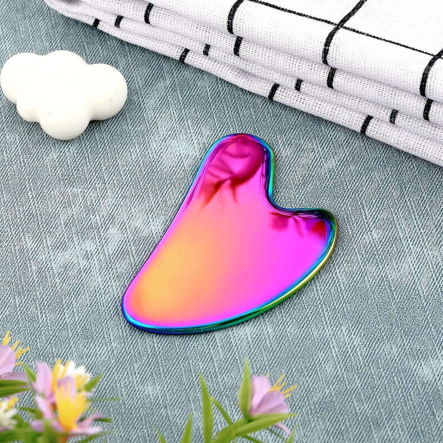 Stainless Steel Gua Sha Facial Tools Mother's Day Self Care